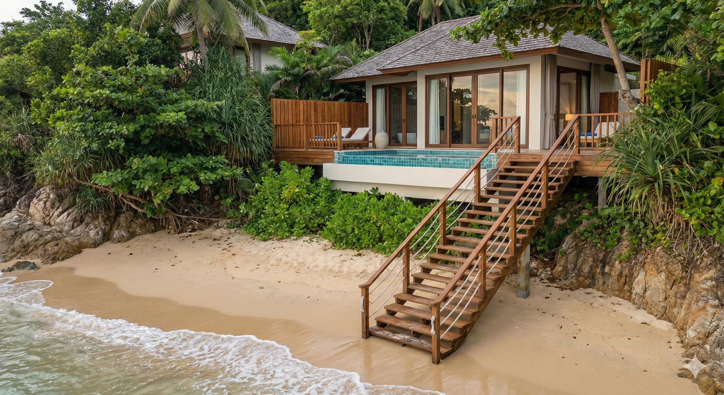 The Oceanfront Couple's Villa